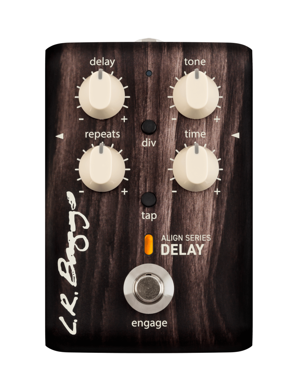 L.R.BAGGS Effektpedal, ALIGN Delay, Delay-Pedal für Akustikgitarre