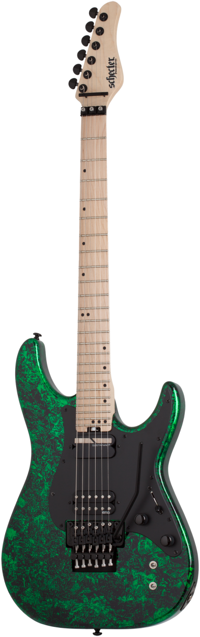 SCHECTER E-Gitarre, Sun Valley Super Shredder FR S, Green Reign