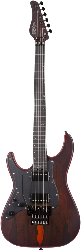 SCHECTER E-Gitarre, Sun Valley Super Shredder Exotic FR, Ziricote, Lin