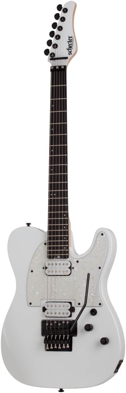 SCHECTER E-Gitarre, Sun Valley Super Shredder PT FR, Metallic White