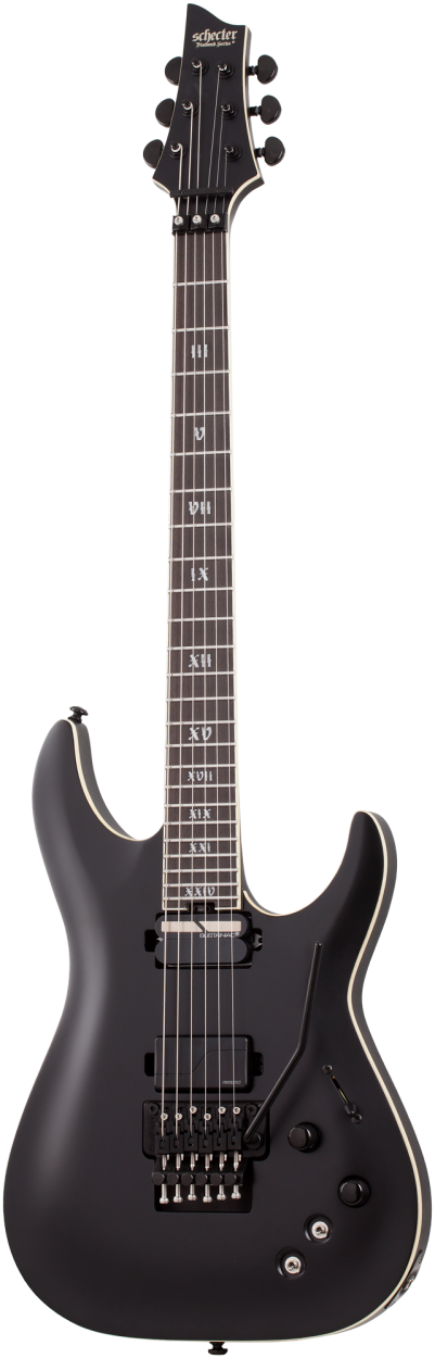 SCHECTER E-Gitarre, SLS Elite C-1 FR S Evil Twin, Satin Black