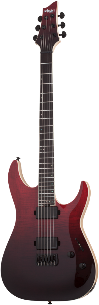 SCHECTER E-Gitarre, SLS Elite C-1, Bloodburst