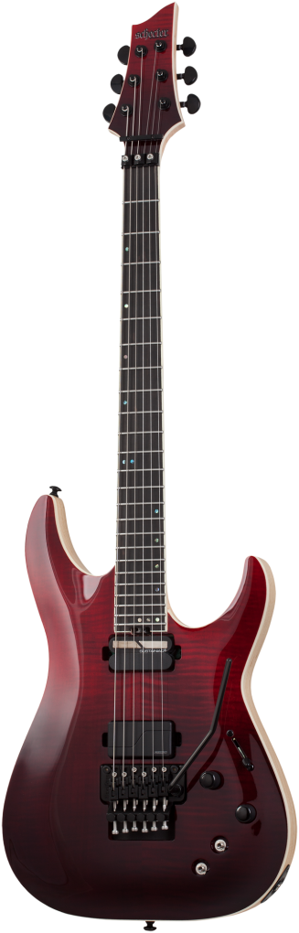 SCHECTER E-Gitarre, SLS Elite C-1 FR S, Bloodburst