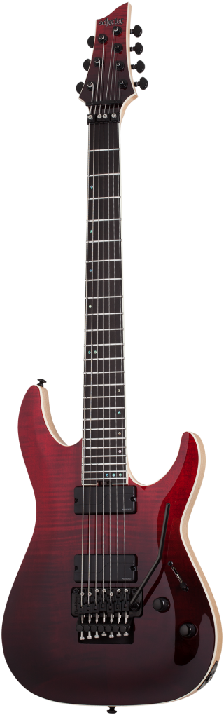 SCHECTER E-Gitarre, SLS Elite C-7 FR, Bloodburst