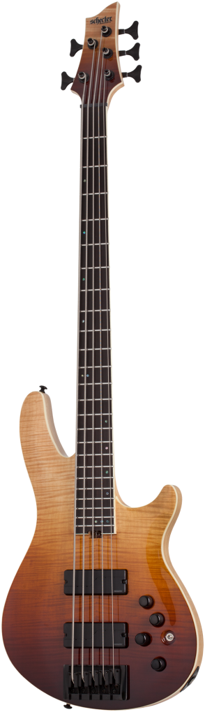 SCHECTER Bassgitarre, SLS Elite 5, Antique Fade Burst