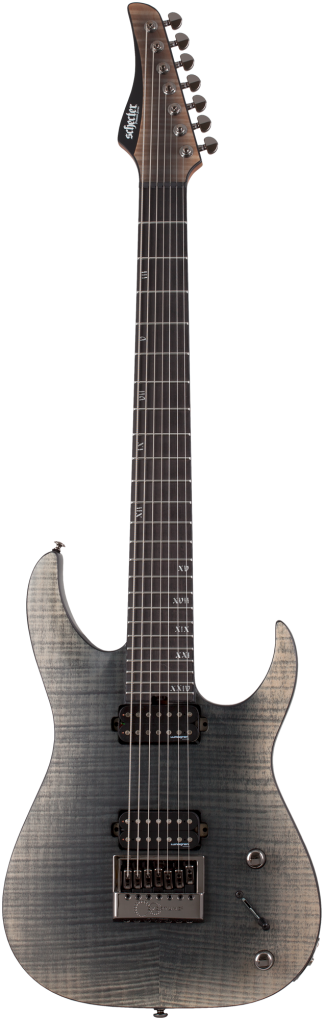 SCHECTER E-Gitarre, Banshee Mach 7 Evertune, Fallout Burst