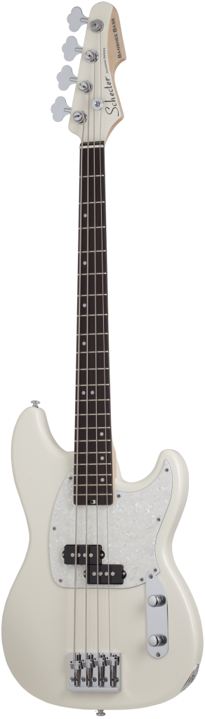 SCHECTER Bassgitarre, Banshee Bass, Olympic White