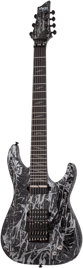 SCHECTER E-Gitarre, Silver Mountain C-7 FR S