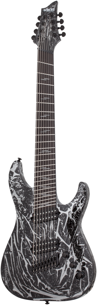 SCHECTER E-Gitarre, Silver Mountain C-8 MultiScale