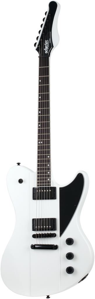 SCHECTER E-Gitarre, Ultra, Satin White