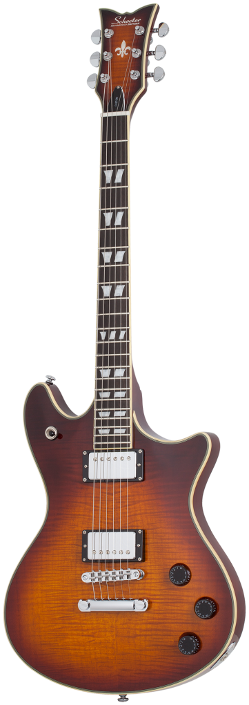 SCHECTER E-Gitarre, Tempest Custom, Faded Vintage Burst