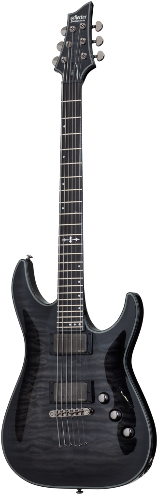 SCHECTER E-Gitarre, Hellraiser Hybrid C-1, Trans Black Burst