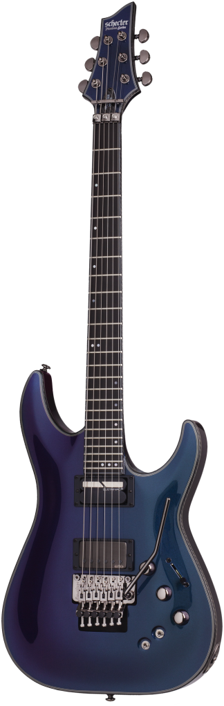 SCHECTER E-Gitarre, Hellraiser Hybrid C-1 FR S, Ultra Violet