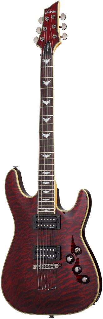 SCHECTER E-Gitarre, Omen Extreme 6, Black Cherry