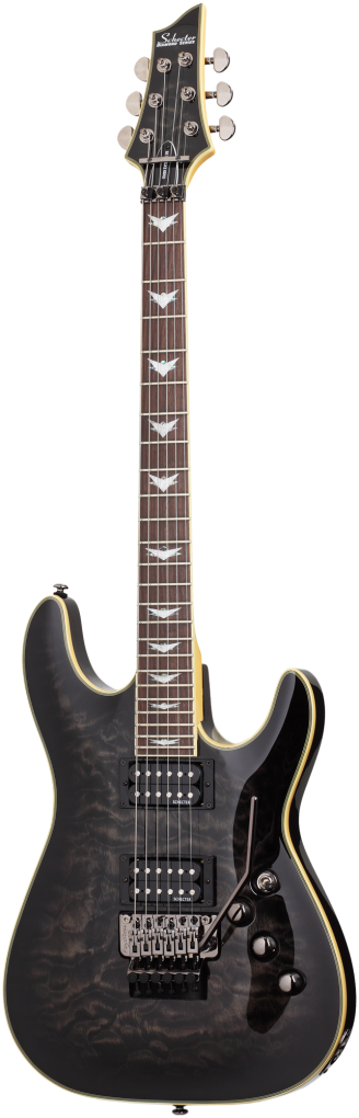 SCHECTER E-Gitarre, Omen Extreme 6 FR, See-Thru Black