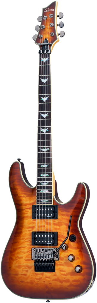 SCHECTER E-Gitarre, Omen Extreme 6 FR, Vintage Sunburst