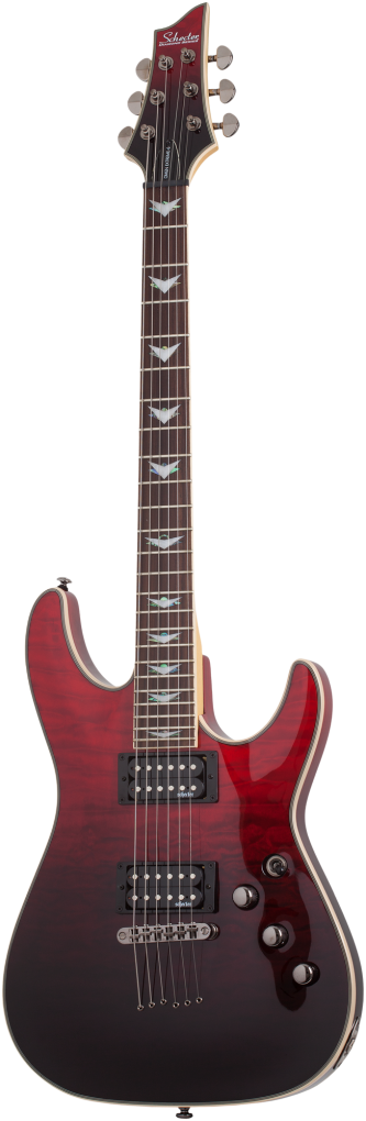 SCHECTER E-Gitarre, Omen Extreme 6, Blood Burst