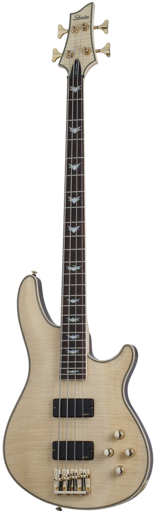 SCHECTER Bassgitarre, Omen Extreme-4, Gloss Natural