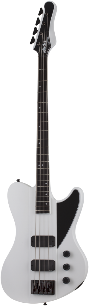 SCHECTER Bassgitarre, Ultra Bass, Satin White