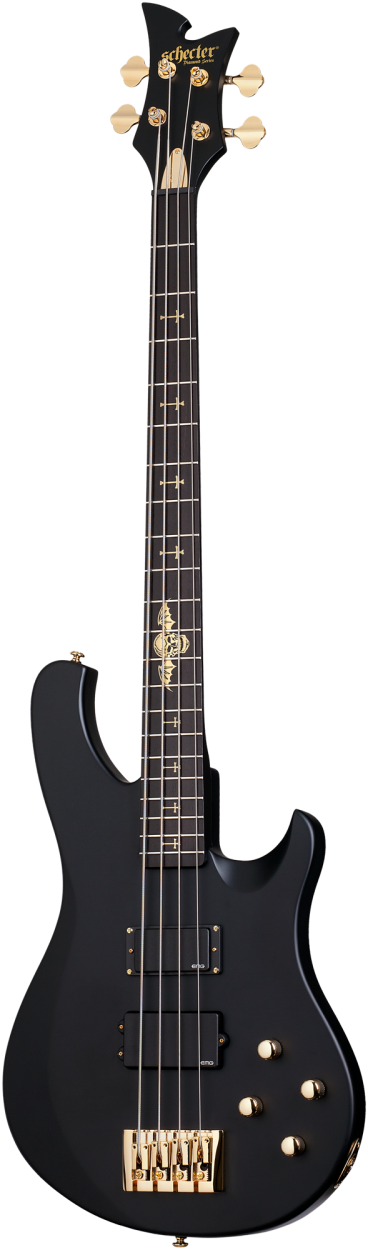 SCHECTER Bassgitarre, Signature Johnny Christ, Satin Black