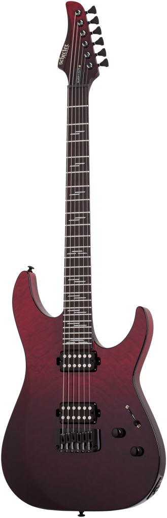 SCHECTER E-Gitarre, Reaper 6 Elite, Bloodburst