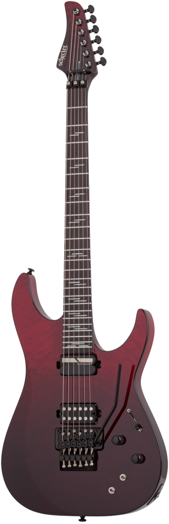 SCHECTER E-Gitarre, Reaper 6 FR S Elite, Bloodburst