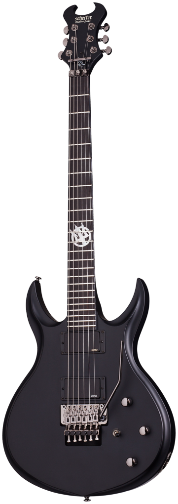 SCHECTER E-Gitarre, Signature Tommy Victor Devil FR, Satin Black