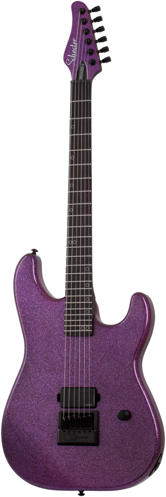 SCHECTER E-Gitarre, Signature Danskimo-6, Purple Sparkle