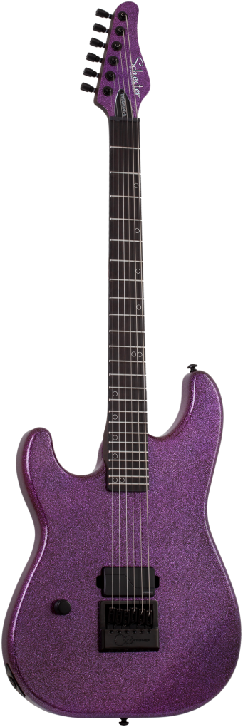 SCHECTER E-Gitarre, Signature Danskimo-6, Purple Sparkle, LH