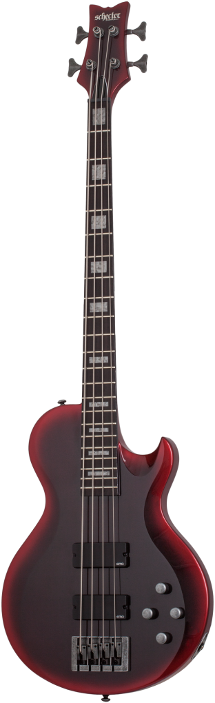 SCHECTER Bassgitarre, Nadja Peulen NP-4, Red Syren