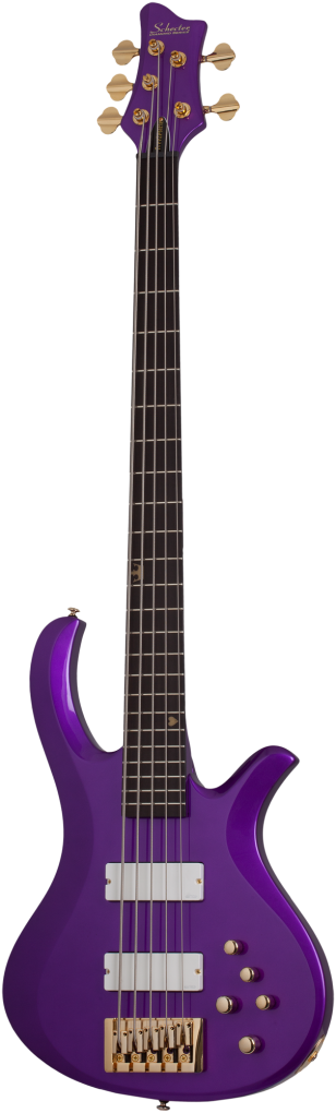 SCHECTER Bassgitarre, FreeZesicle-5, Purple