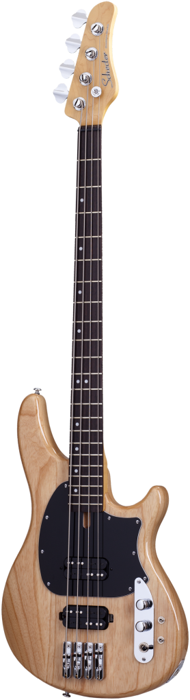 SCHECTER Bassgitarre, CV-4, Gloss Natural