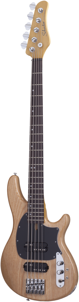 SCHECTER Bassgitarre, CV-5, Gloss Natural