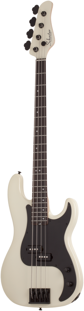 SCHECTER Bassgitarre, P-4, Ivory