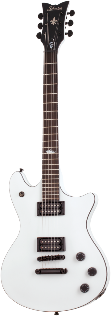 SCHECTER E-Gitarre, Jerry Horton Tempest 2019, White