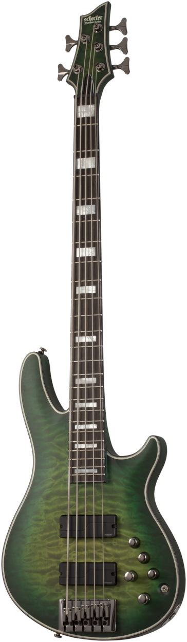 SCHECTER Bassgitarre, Signature, Daniel Firth, HR EXT-5, Cthulhu Burst