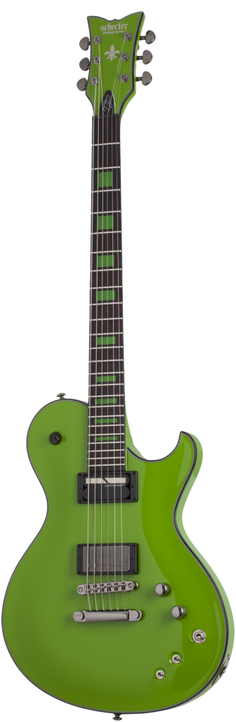 SCHECTER E-Gitarre, Signature Kenny Hickey Solo-6 EX, Green