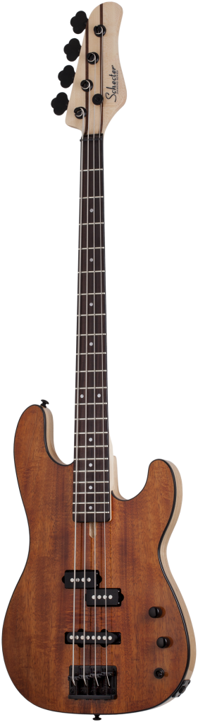 SCHECTER Bassgitarre, Michael Anthony MA-4, Koa