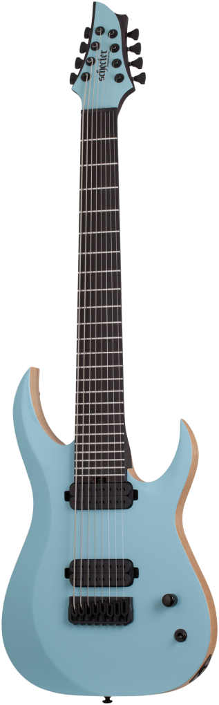 SCHECTER E-Gitarre, Signature, John Browne TAO-8, Sonic Blue