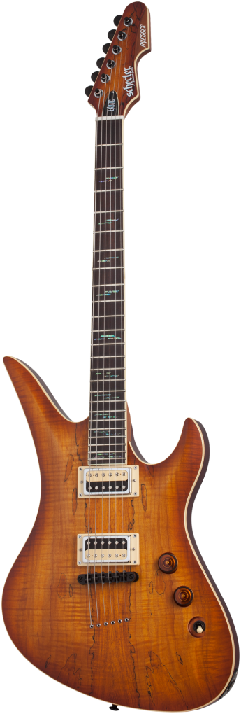 SCHECTER E-Gitarre, Avenger Exotic Spalted Maple, Satin Natural Vintag