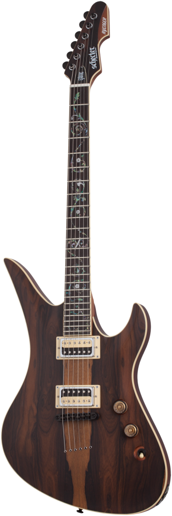 SCHECTER E-Gitarre, Avenger Exotic Ziricote, Satin Ziricote