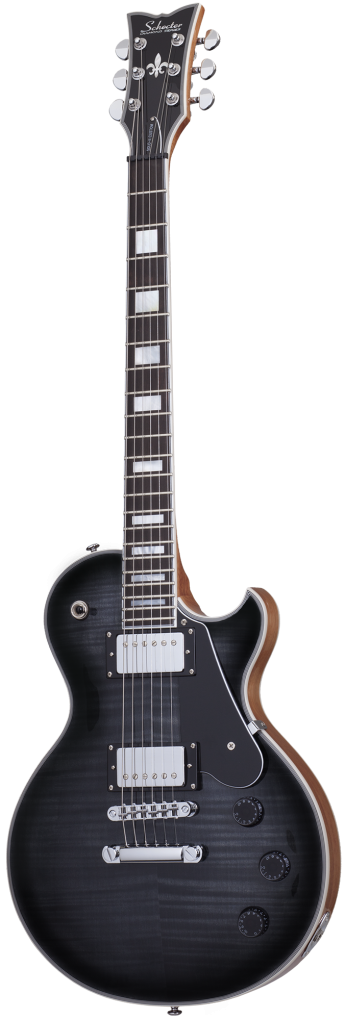 SCHECTER E-Gitarre, Solo-II Custom, Trans Black Burst