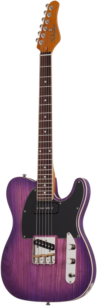 SCHECTER E-Gitarre, PT Special, Purple Burst Pearl, Palisander