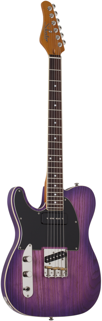 SCHECTER E-Gitarre, PT Special, Purple Burst Pearl, Linkshänder