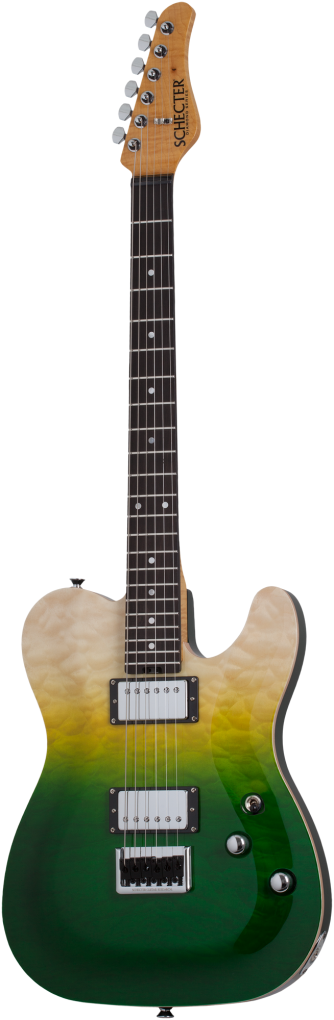 SCHECTER E-Gitarre, PT Classic, Caribbean Fade Burst