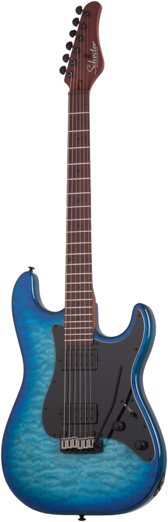 SCHECTER E-Gitarre, TRAD Pro, Trans Blue Burst