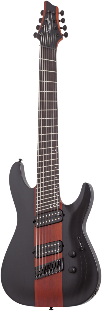 SCHECTER E-Gitarre, Signature, C-8 Rob Scallon, Dark Roast