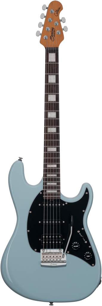 STERLING E-Gitarre, Cutlass CT50XHSS, Plus, Aqua Grey