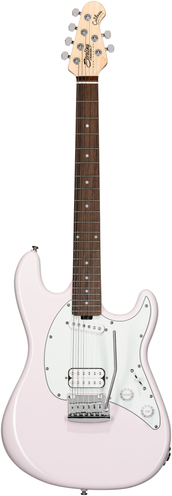 STERLING E-Gitarre, Cutlass Short Scale, HS, Shell Pink
