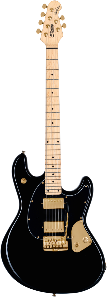 STERLING E-Gitarre, StingRay, Jared Dines Artist Series, Black